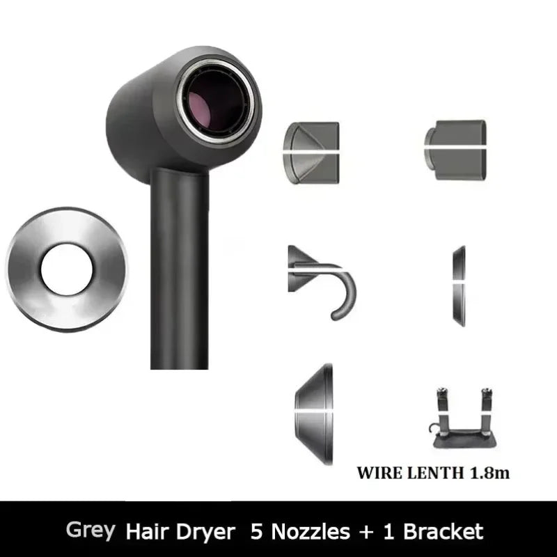 THairaLys™ Sèche-Cheveux Professionnel Sans Pale – Séchage Rapide & Brillance Éclatante