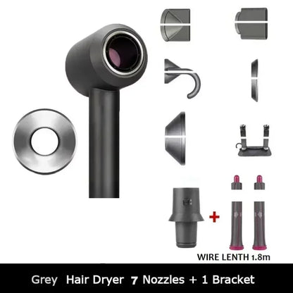 THairaLys™ Sèche-Cheveux Professionnel Sans Pale  –  Séchage Rapide & Brillance Éclatante