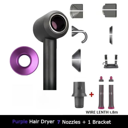 THairaLys™ Sèche-Cheveux Professionnel Sans Pale  –  Séchage Rapide & Brillance Éclatante
